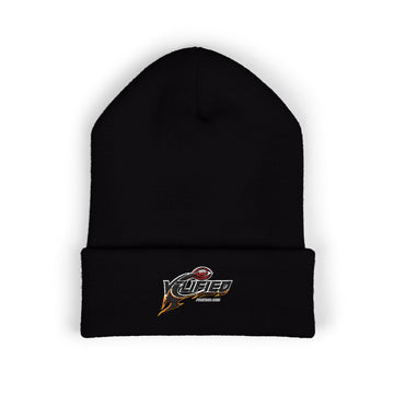Classic Cuffed Beanie with Embroidery, Stylish Winter Hat, Gift for Him/Her, Trendy Knit Cap, Sports Fan Beanie, Cozy Accessory