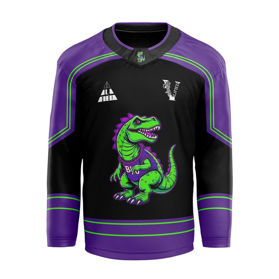 Vilified × Goathouze - Hockey Jersey (The 30 Year Old Freshmen) - Movie Merch (Purp Edition)